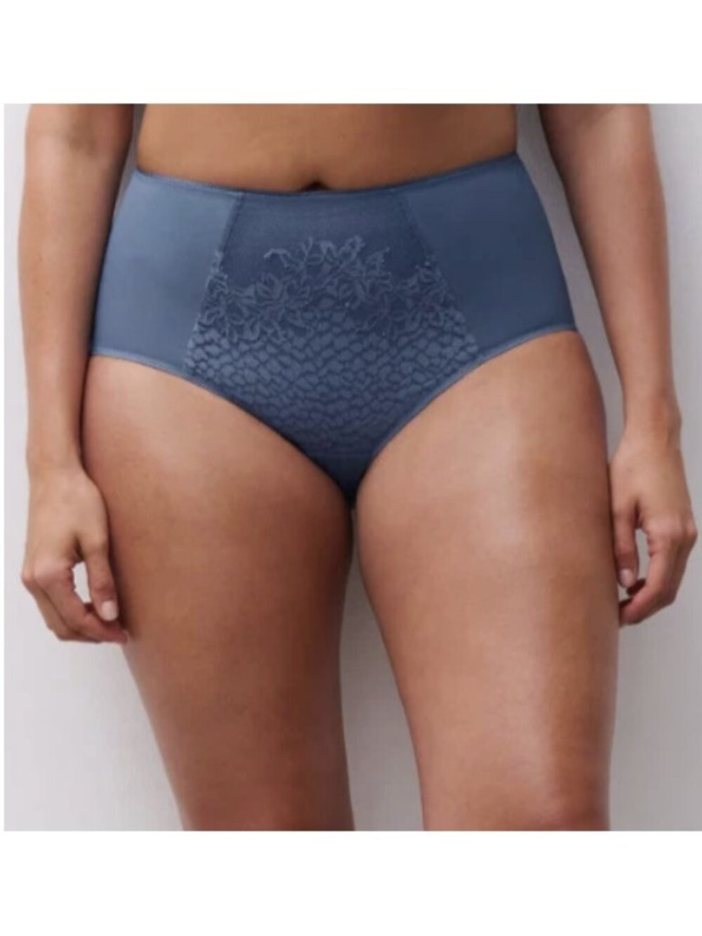 Chantelle Maris Full Brief Panties Underwear Storm Blue ( S )